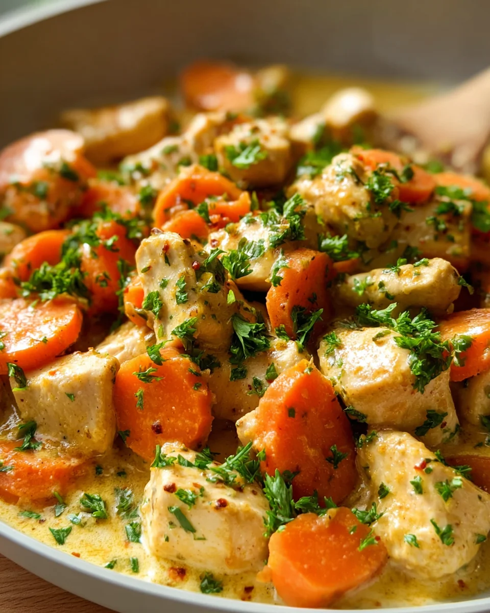 Cremiges Honig Senf Hähnchen – Ein Genuss für Feinschmecker!