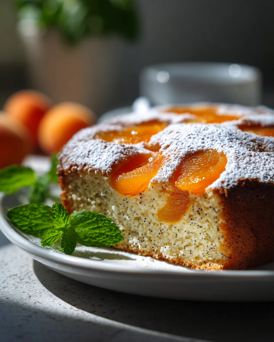 Mohn Aprikosen Frühlingskuchen: Fruchtiger Genuss für den Frühling!