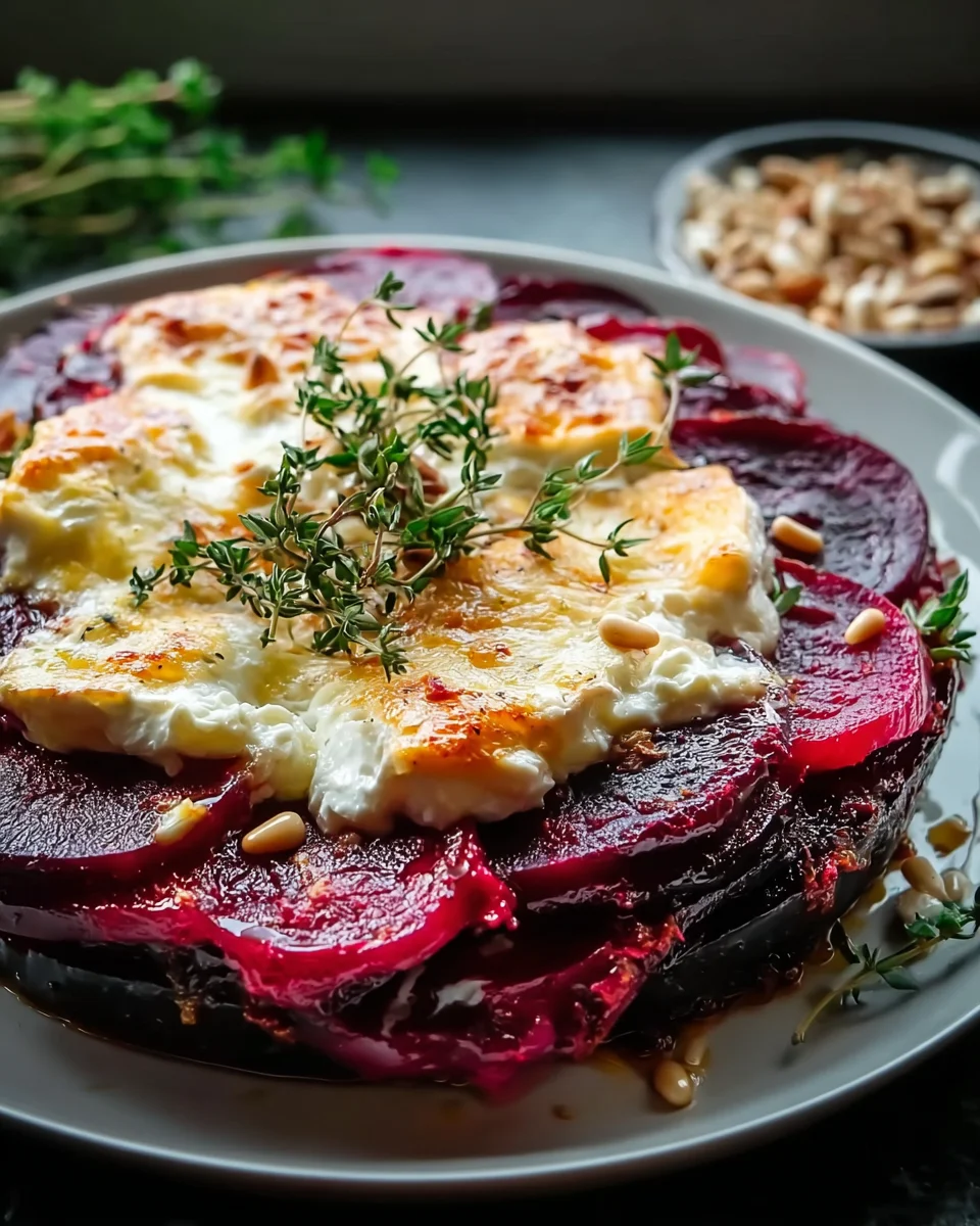 Rote Bete Gratin mit Ziegenkäse – Ein Genuss für Feinschmecker!