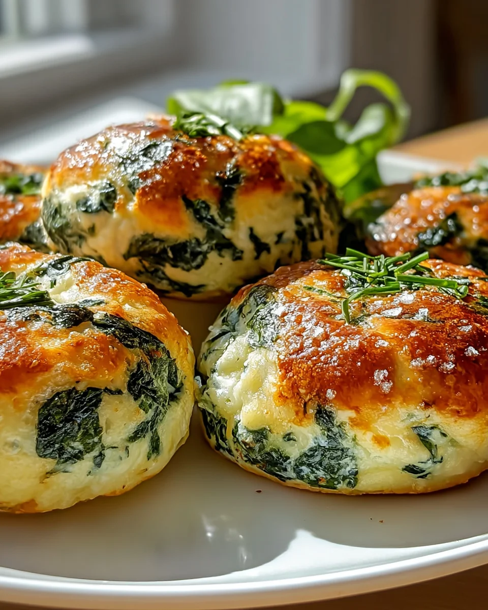 Leckere Spinat Hüttenkaese Flagels – Gesund und einfach!