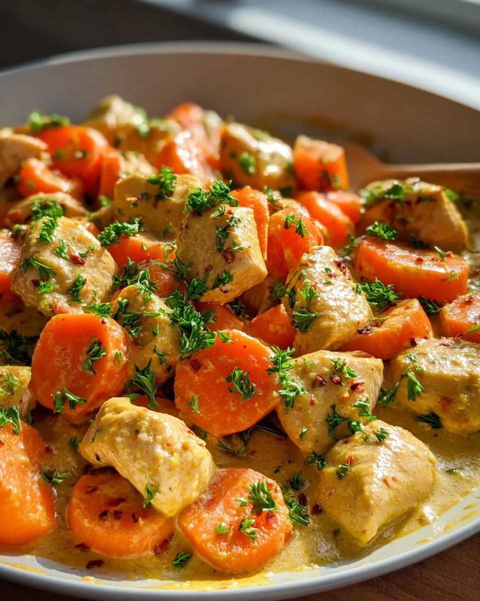 Cremiges Honig Senf Hähnchen – Ein Genuss für Feinschmecker!