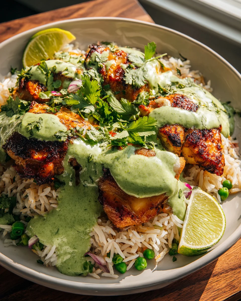 Savory Peruvian Chicken and Rice Delight